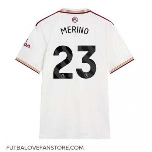 Arsenal Mikel Merino #23 Tretí futbalový dres 2025-26 Krátky Rukáv Arsenal Mikel Merino #23 Tretí futbalový dres 2025-26 Krátky Rukáv